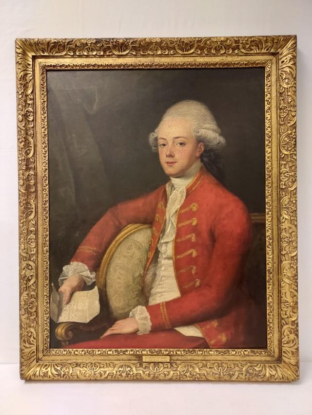 ATTR TO JAMES MILLAR (1735-1805), PORTRAIT OF PITT (1 of 7)