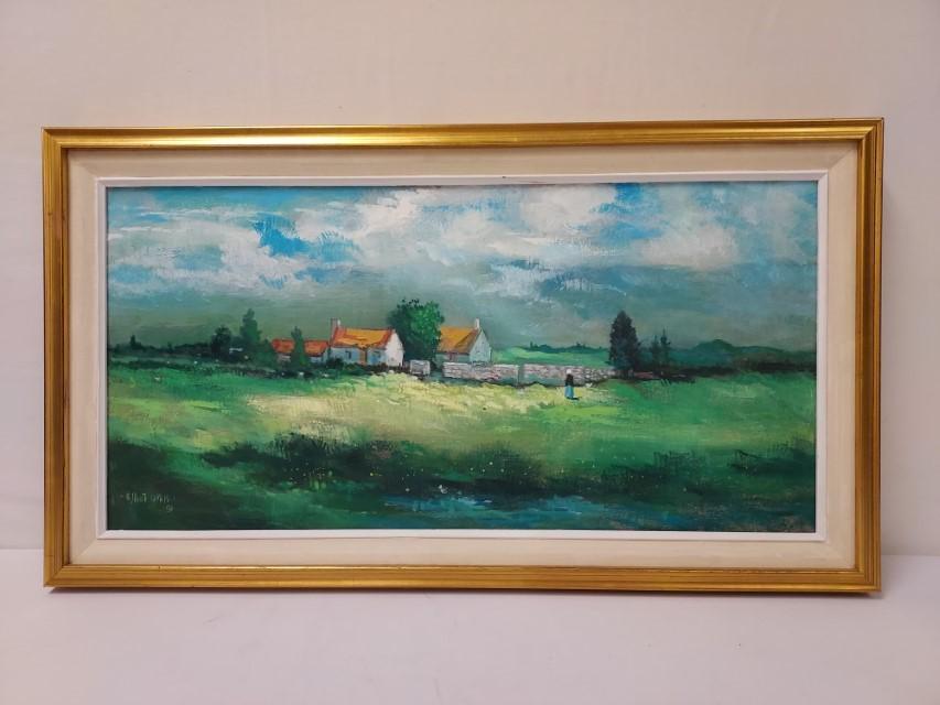 ELLIOT ORR (AMERICAN, B. 1904), OIL ON CANVAS (1 of 9)