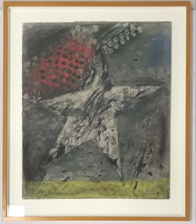 LYN WYATT (US 20/21ST C. ARTIST) MIXED MEDIA/PAPER (1 of 10)