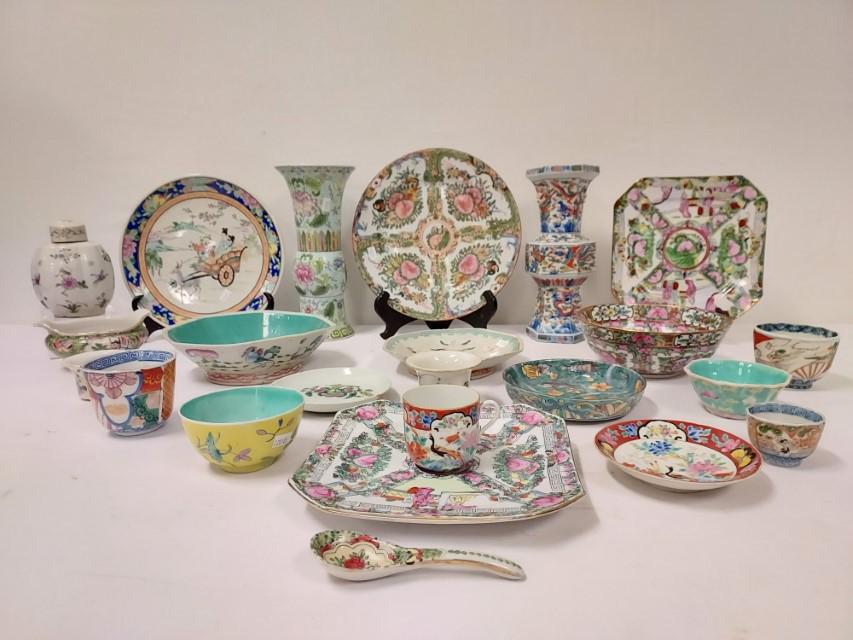 23 PCS CHINESE/JAPANESE ANTIQUE/ MODERN PORCELAIN (1 of 19)