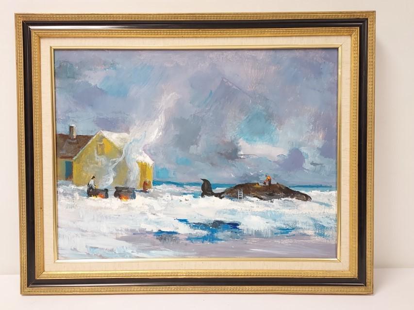 ELLIOT ORR (AMERICAN, B. 1904), OIL ON CANVAS (1 of 8)