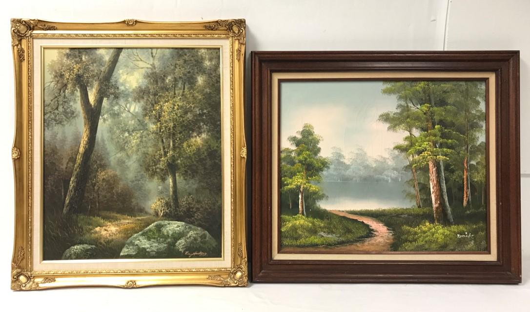 LATER 20TH C. LANDSCAPE OILS ON CANVAS, 2 (1 of 16)