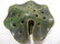 342: ASSORTED WELLER POTTERY FLOWER FROGS 5 PCS - 3