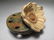 342: ASSORTED WELLER POTTERY FLOWER FROGS 5 PCS - 5