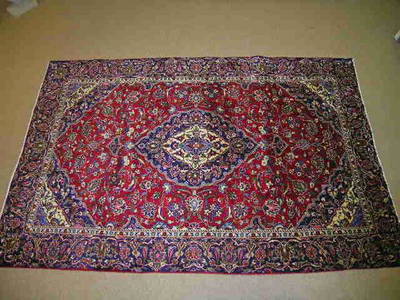 247: LG PERSIAN AREA CARPET MULTI COLOR APPROX  9 X 5
