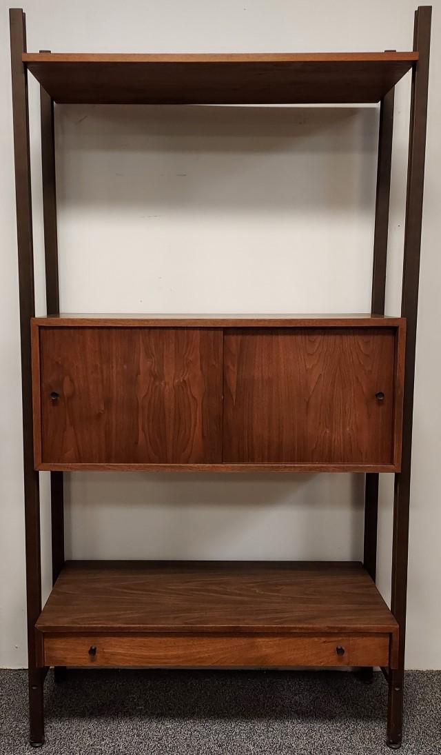 MID CENTURY MODERN MODULAR TEAK ETAGERE SHELF (1 of 14)