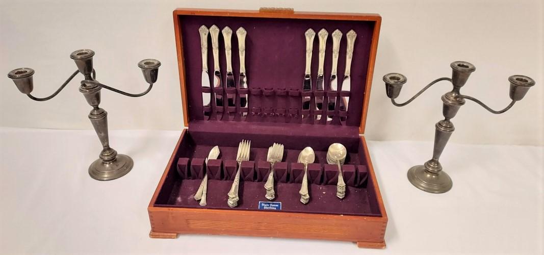 STATE HOUSE "STATELY" STERLING SILVER FLATWARE ETC (1 of 16)