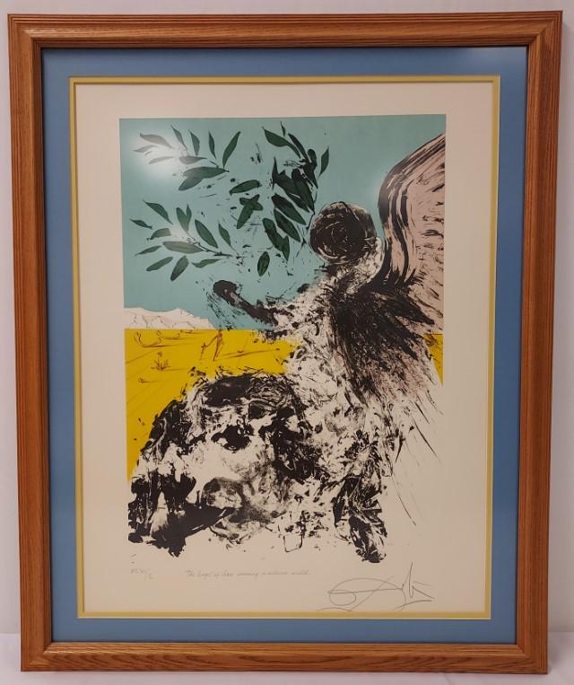 AFTER SALVADOR DALI: "ANGEL OF PEACE" (1 of 14)