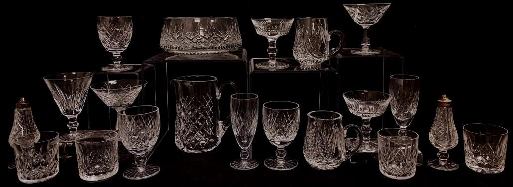 ASSORTED WATERFORD CRYSTAL TABLEWARES 20 PCS (1 of 20)