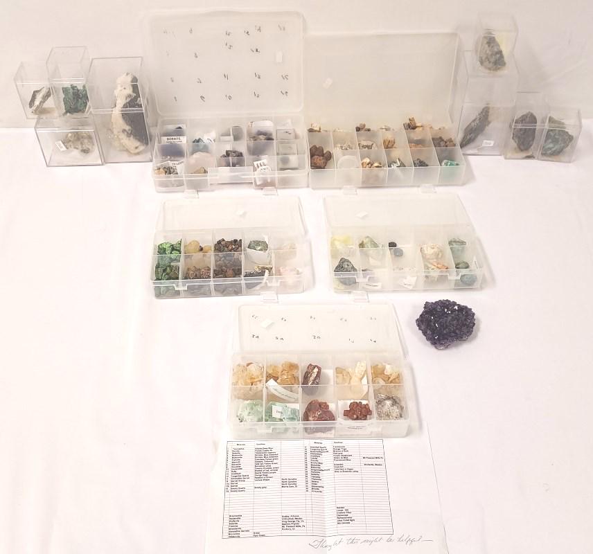 COLLECTION ASSORTED MINERAL & CRYSTAL SPECIMENS (1 of 12)