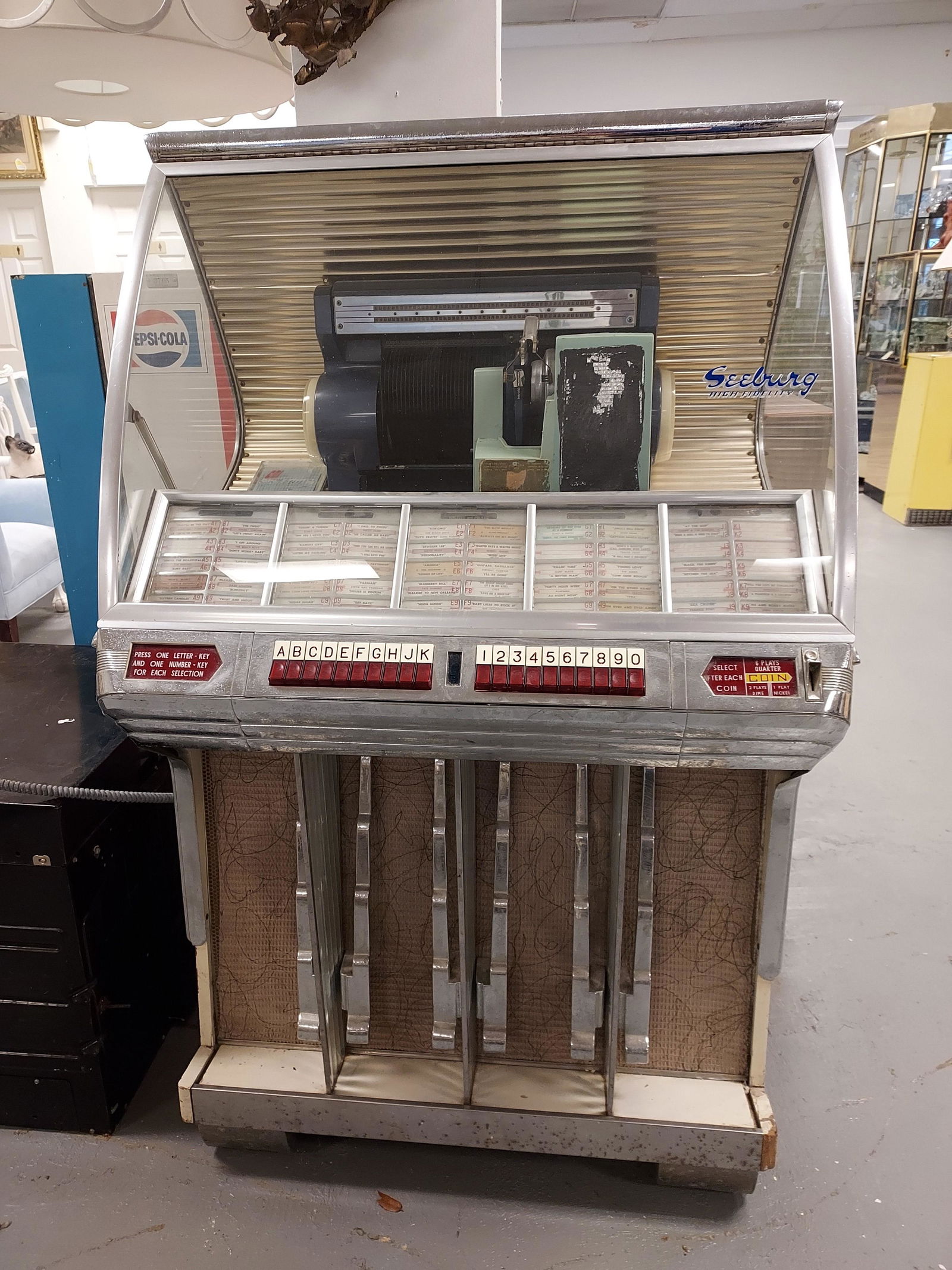 Vintage Seeburg Jukebox Sp52