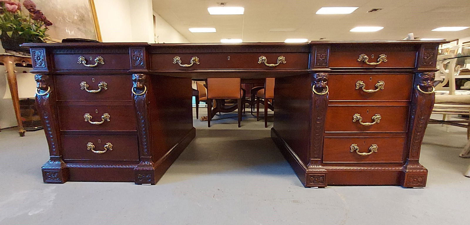 BAKER FURNITURE EXECUTIVE PARTNER'S DESK (1 of 20)