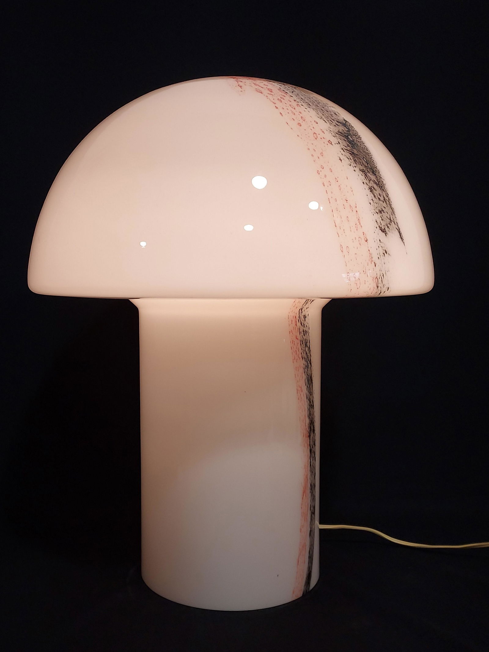 PEILL & PUTZLER MCM GLASS MUSHROOM TABLE LAMP (1 of 16)