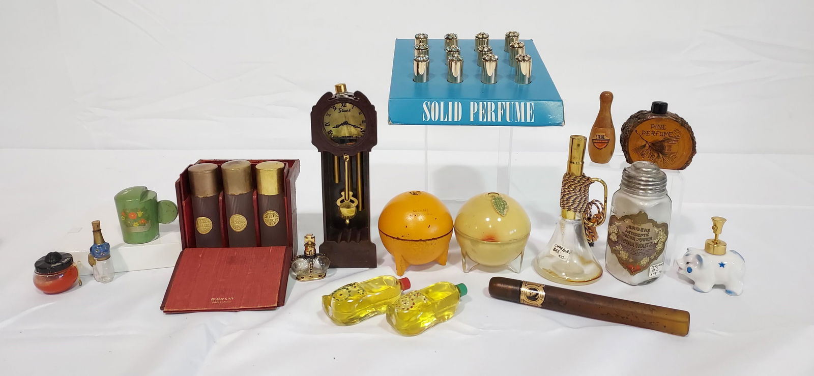 COLLECTION OF NOVELTY PERFUME BOTTLES 29 PC (1 of 20)
