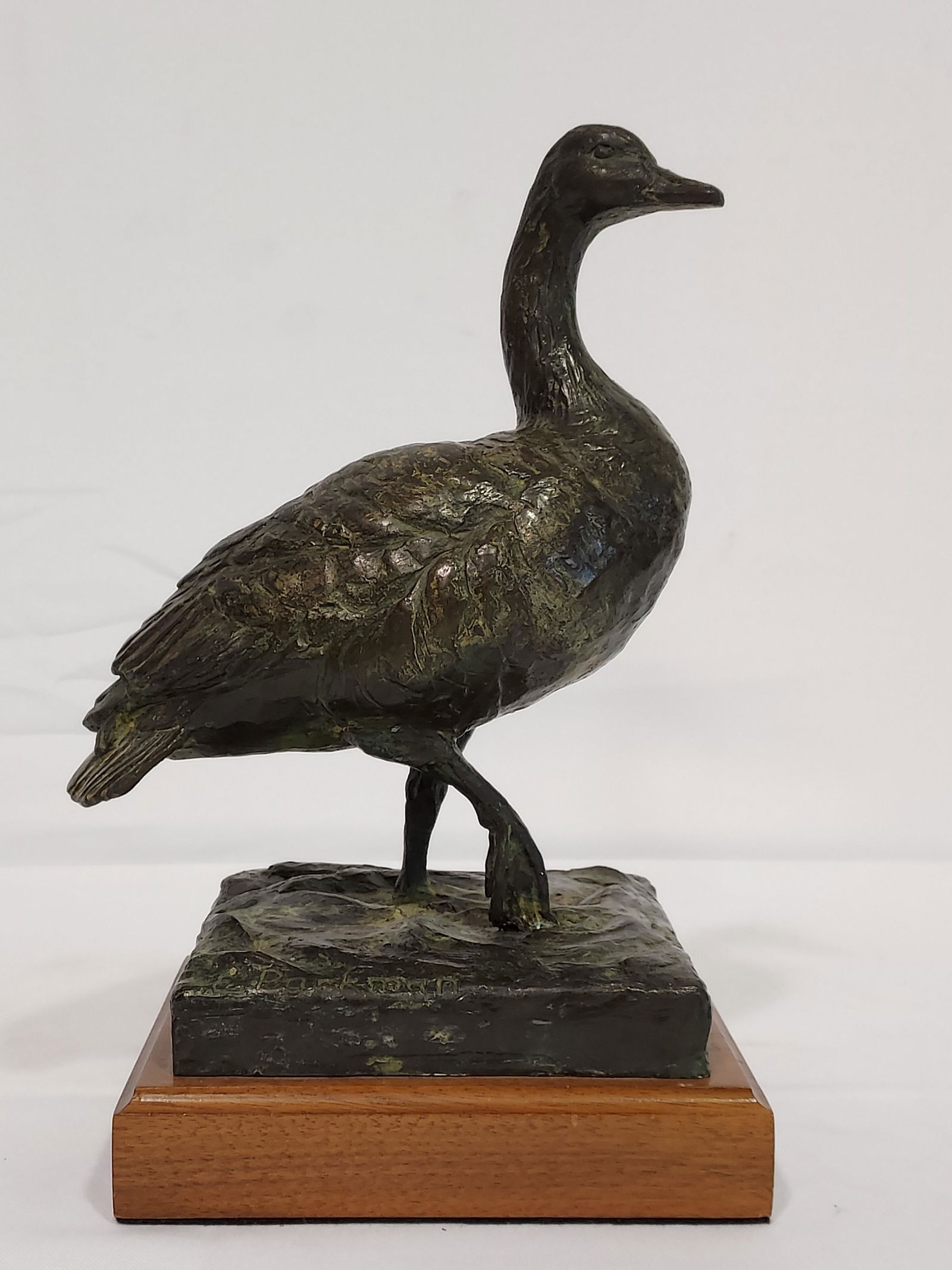 EMILY PARKMAN BRONZE SCULPTURE OF A DUCK (1 of 11)