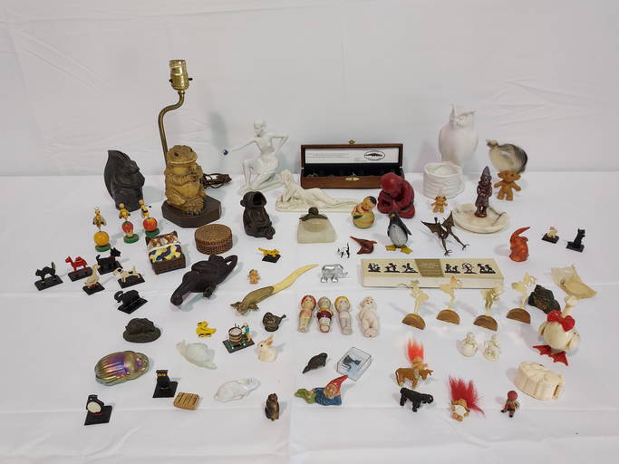 Huge Lot Assorted Miniature Animals & Figures