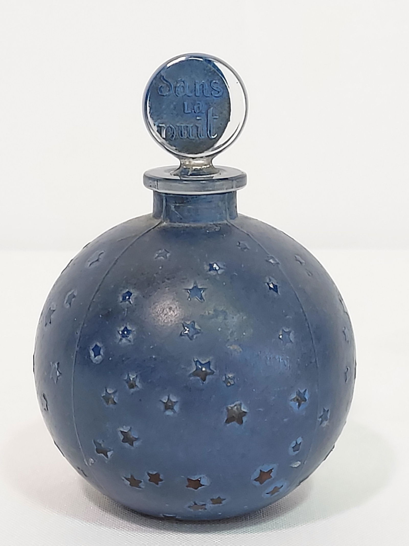 RARE R. LALIQUE DANS LA NUIT PERFUME BOTTLE 4" (1 of 11)