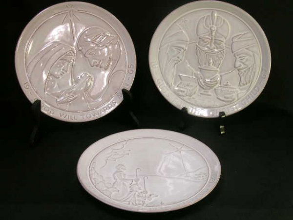 Frankoma christmas clearance plates