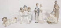 LLADRO & NAO SPANISH PORCELAIN FIGURINES: RELIGION