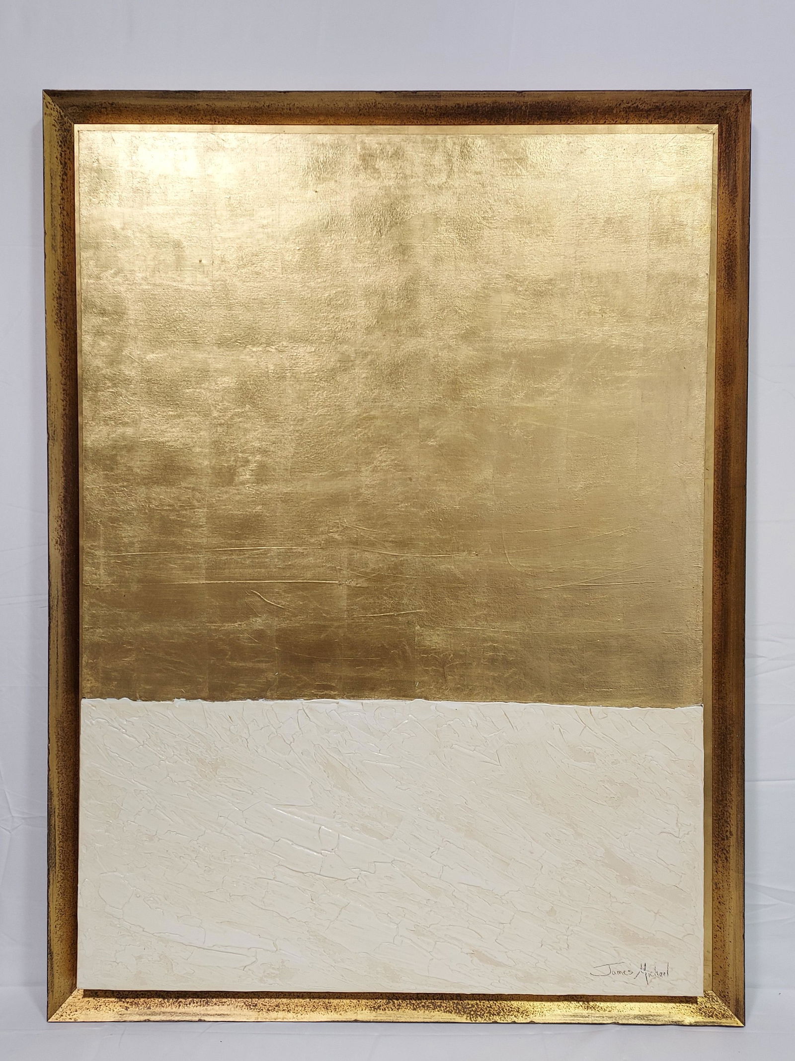 LRG MODERN ABSTRACT ACRYLIC PAINTING: JAMES MICHAE (1 of 10)