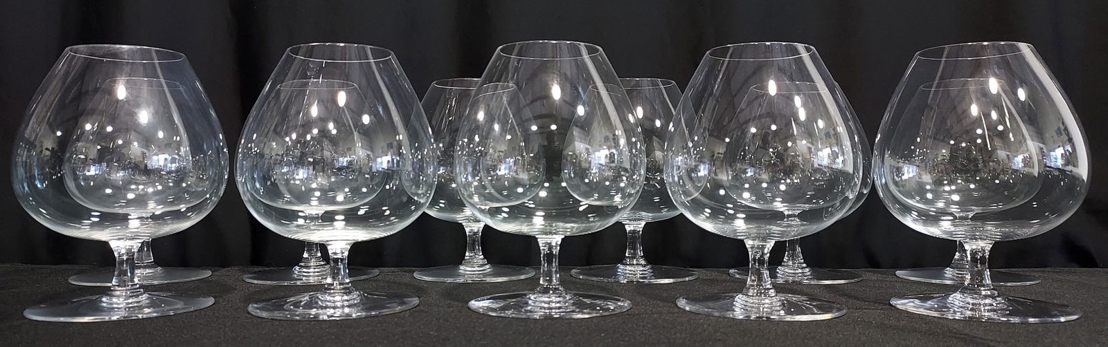 BACCARAT "PERFECTION" CRYSTAL BRANDY SNIFTERS, 11P (1 of 6)