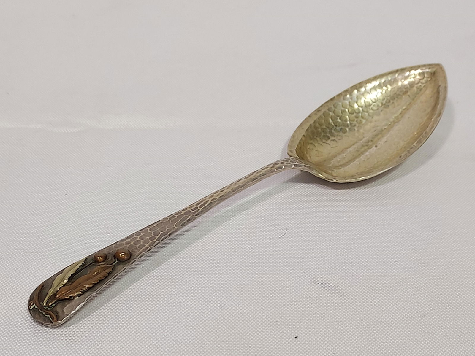 GORHAM STERLING SILVER & MIXED METAL SPOON (1 of 11)