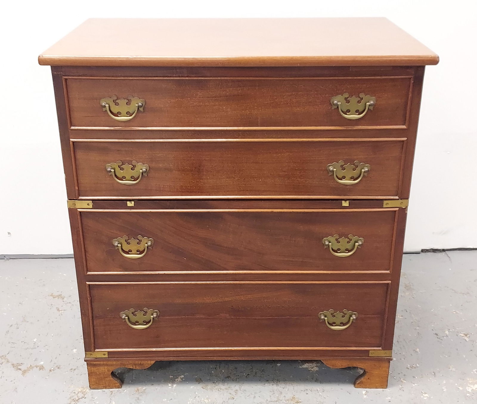 PETIT PECAN CAMPAIGN STYLE DRY BAR CHEST (1 of 17)