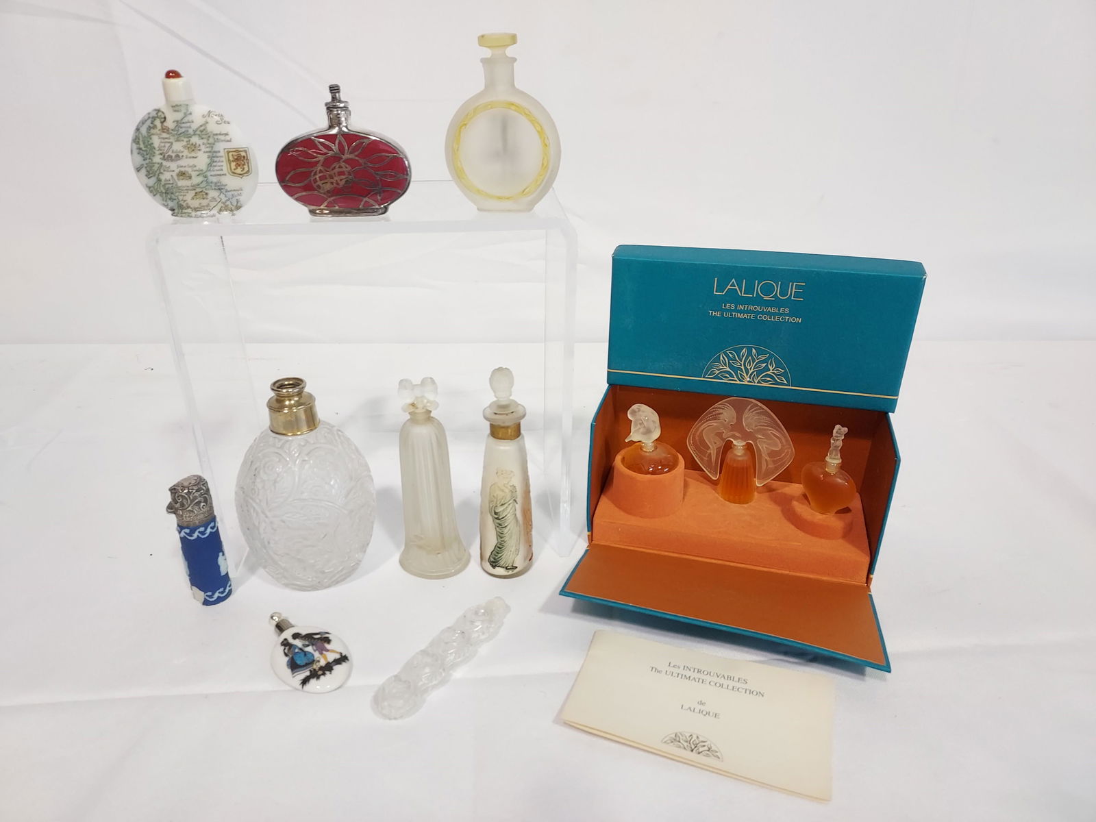 VINTAGE FRENCH & OTHER PERFUMES & BOTTLES: LALIQUE (1 of 20)