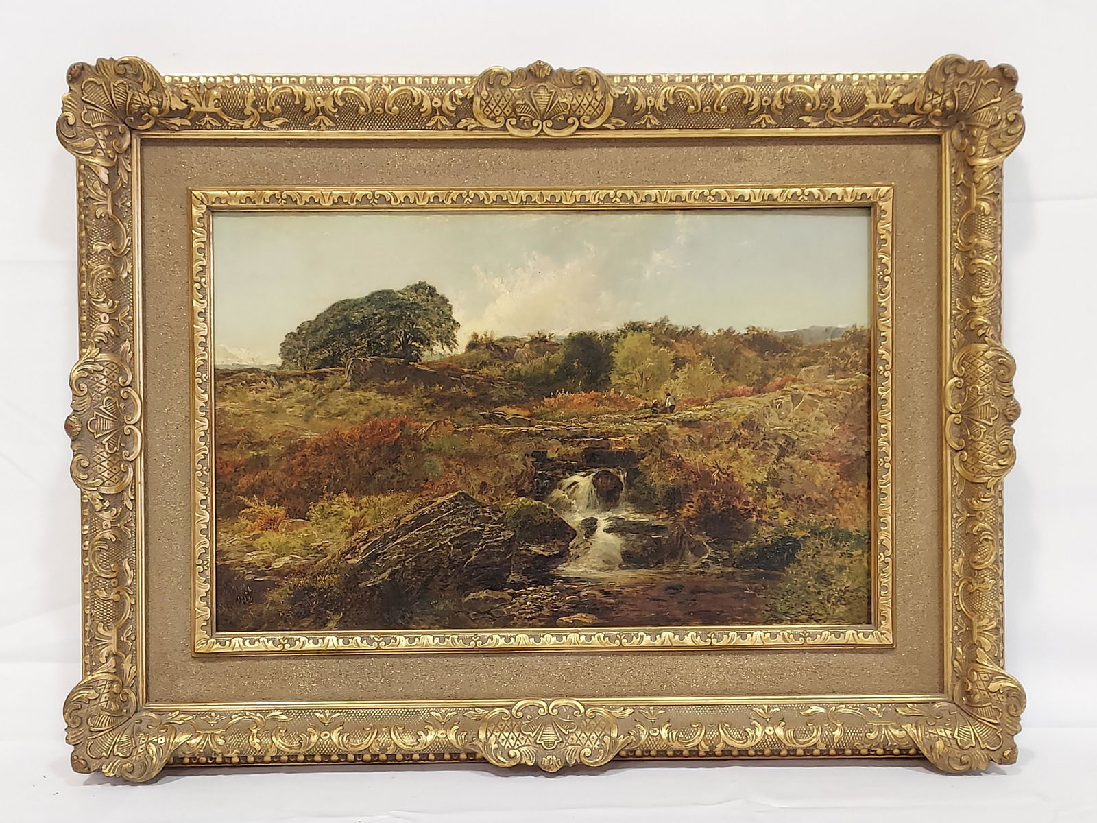 JAMES WILLIAMS WHITTAKER OIL ON CANVAS PAINTING (1 of 20)