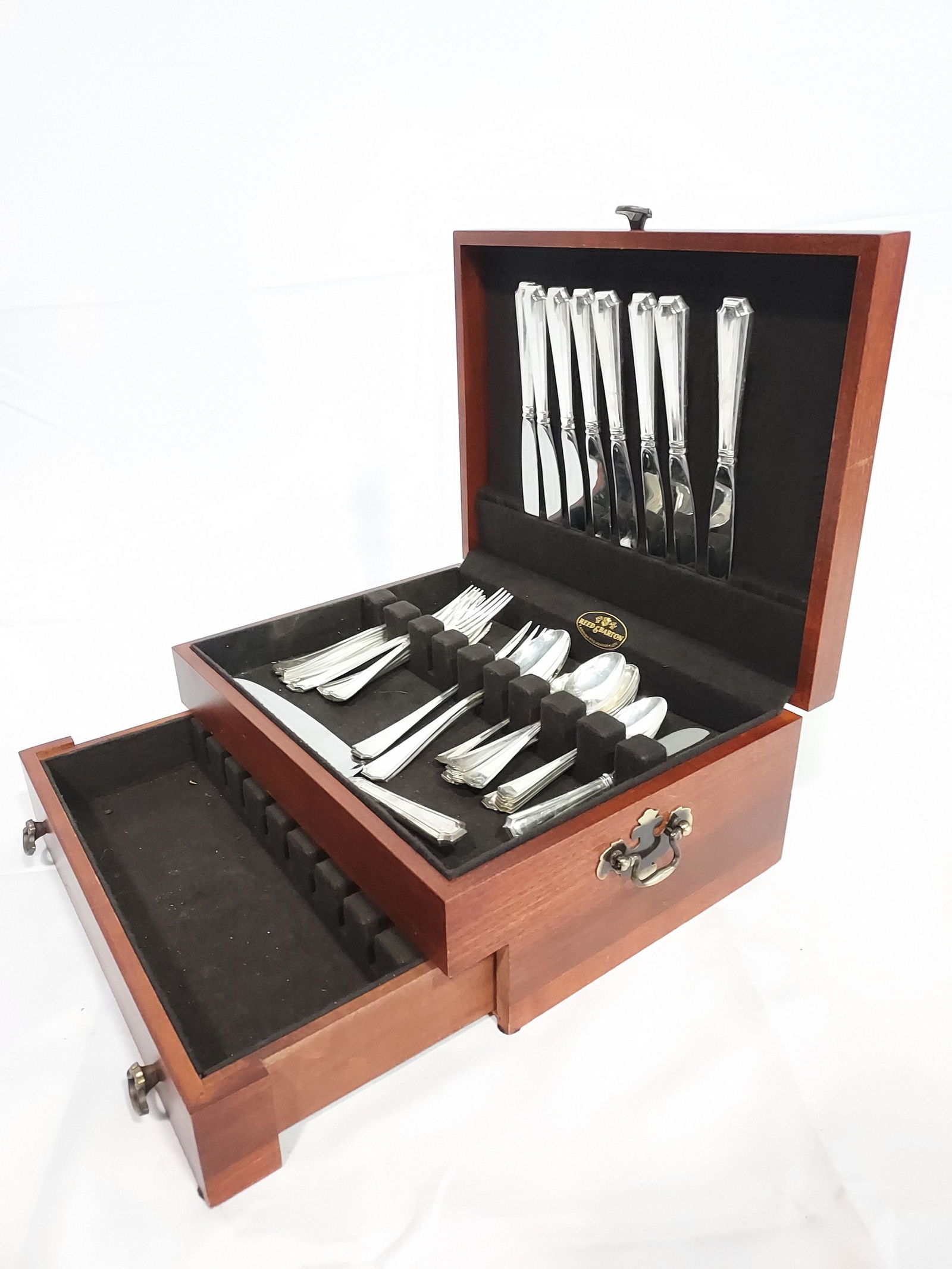 GORHAM "FAIRFAX" STERLING SILVER FLATWARE FOR 6 (1 of 19)