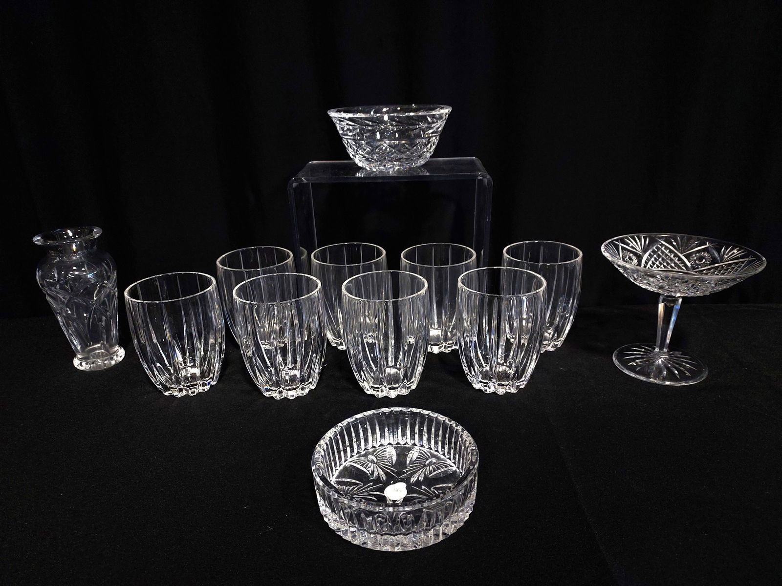 ASSORTED WATERFORD IRISH CRYSTAL: 12 PCS (1 of 13)