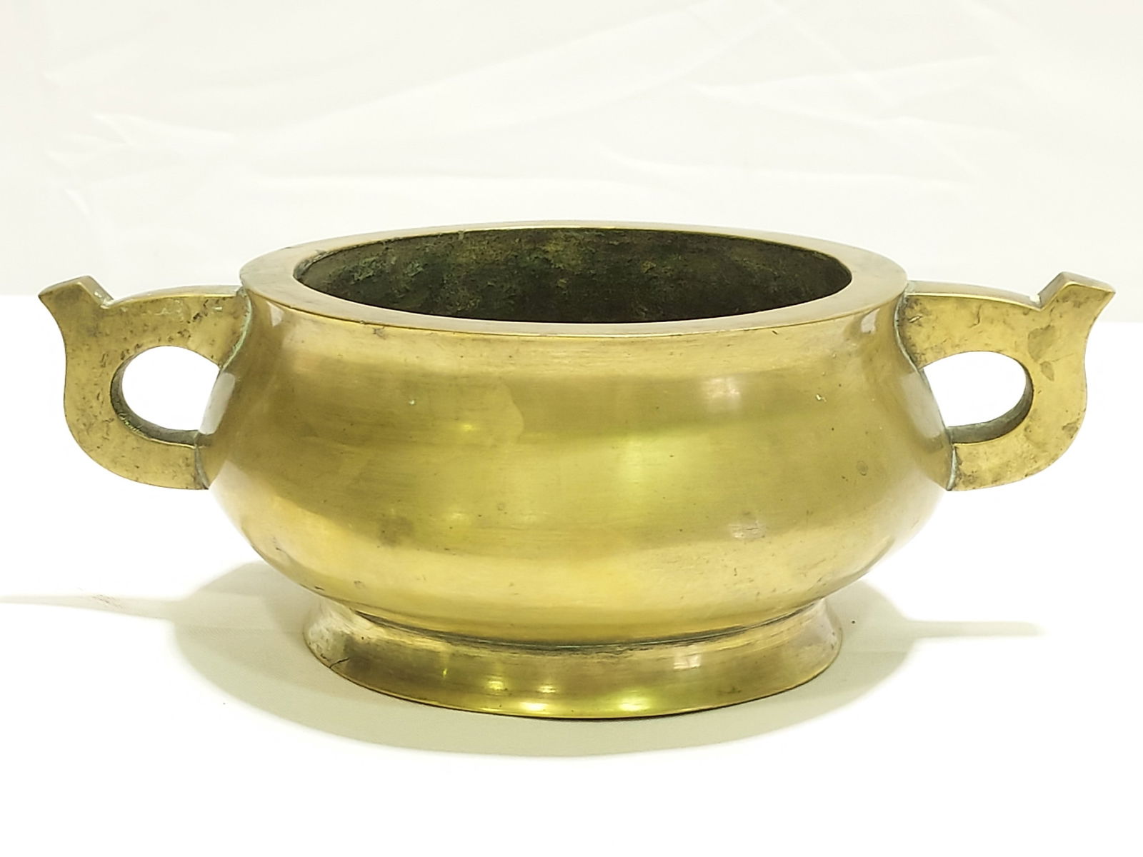 ANTIQUE EARLY 20TH C CHINESE BRONZE CENSER (1 of 9)