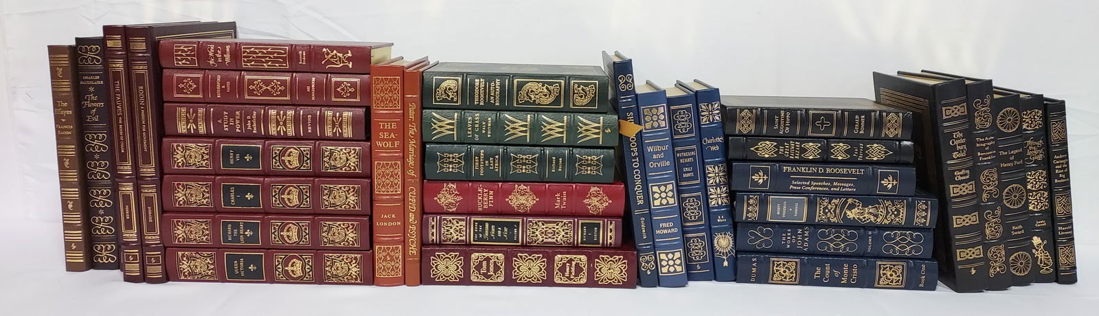 EASTON PRESS LEATHER BOOK COLLECTION 35 BOOKS (1 of 15)