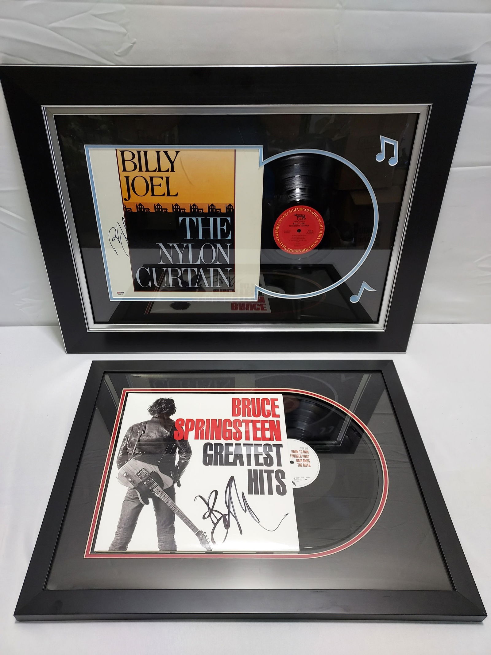 BILLY JOEL & BRUCE SPRINGSTEEN SIGNED COLLAGES (1 of 11)