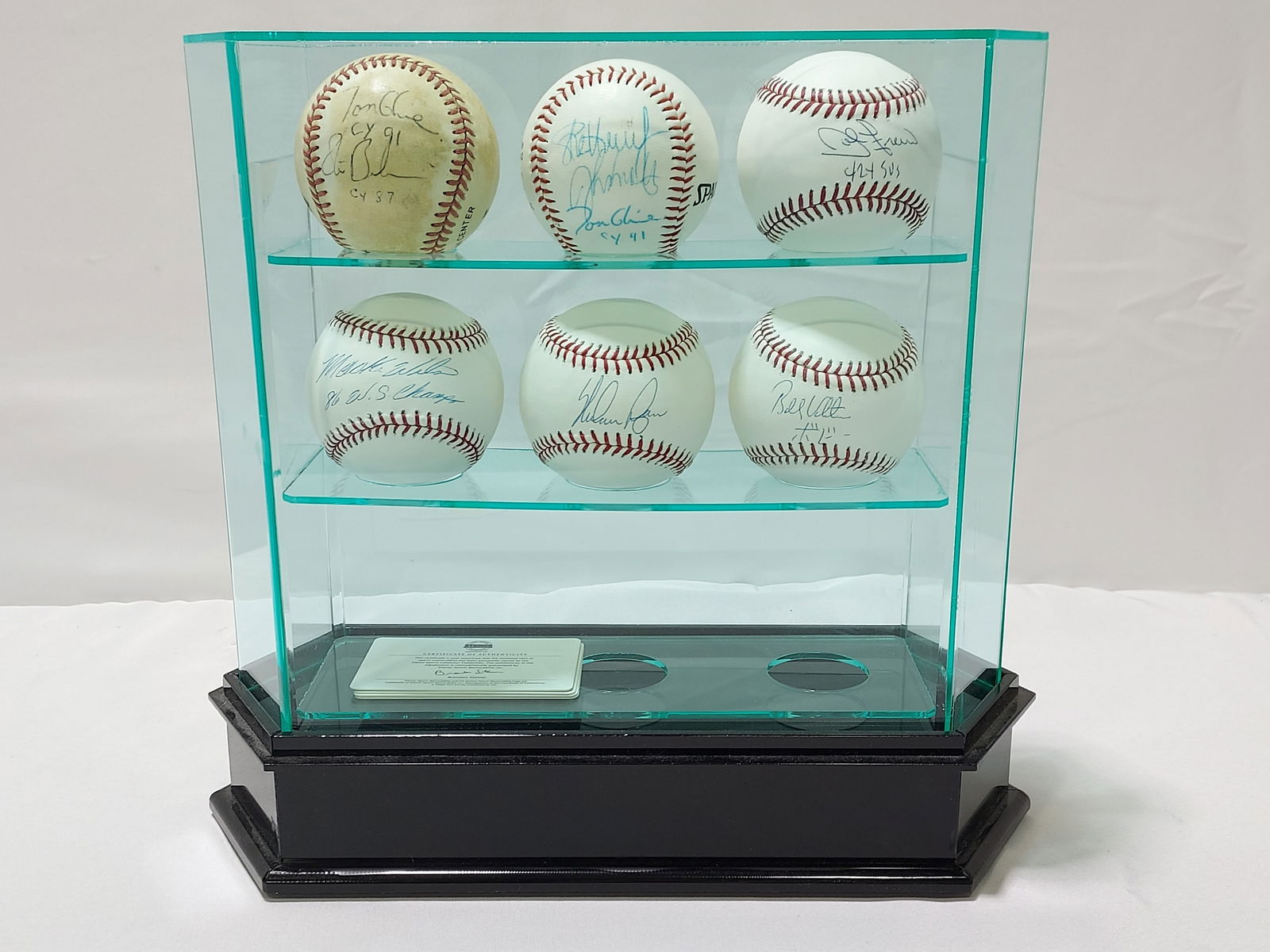 SIX NEW YORK METS MLB AUTOGRAPHED BASEBALLS (1 of 9)