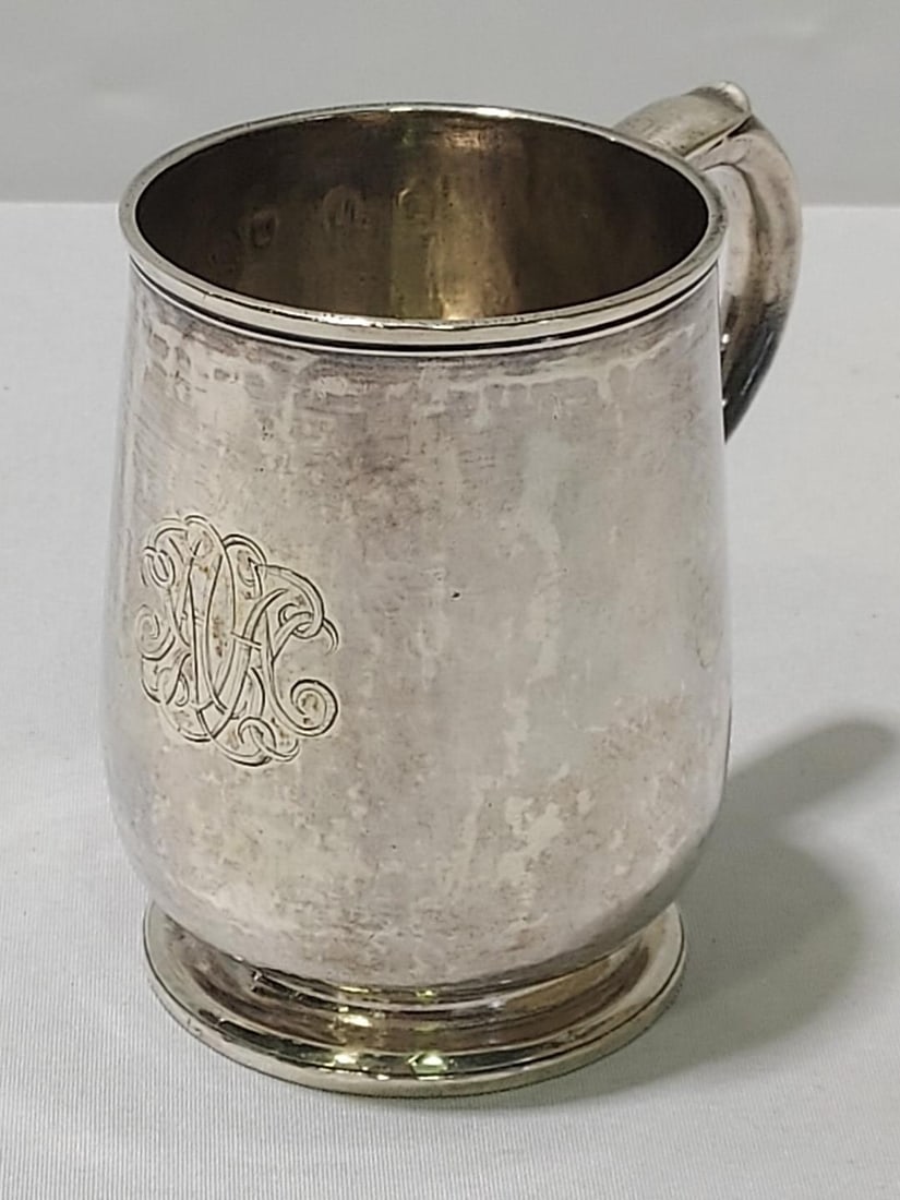 QUEEN ANNE BRITANNIA SILVER MUG, HUMPHREY PAYNE (1 of 9)