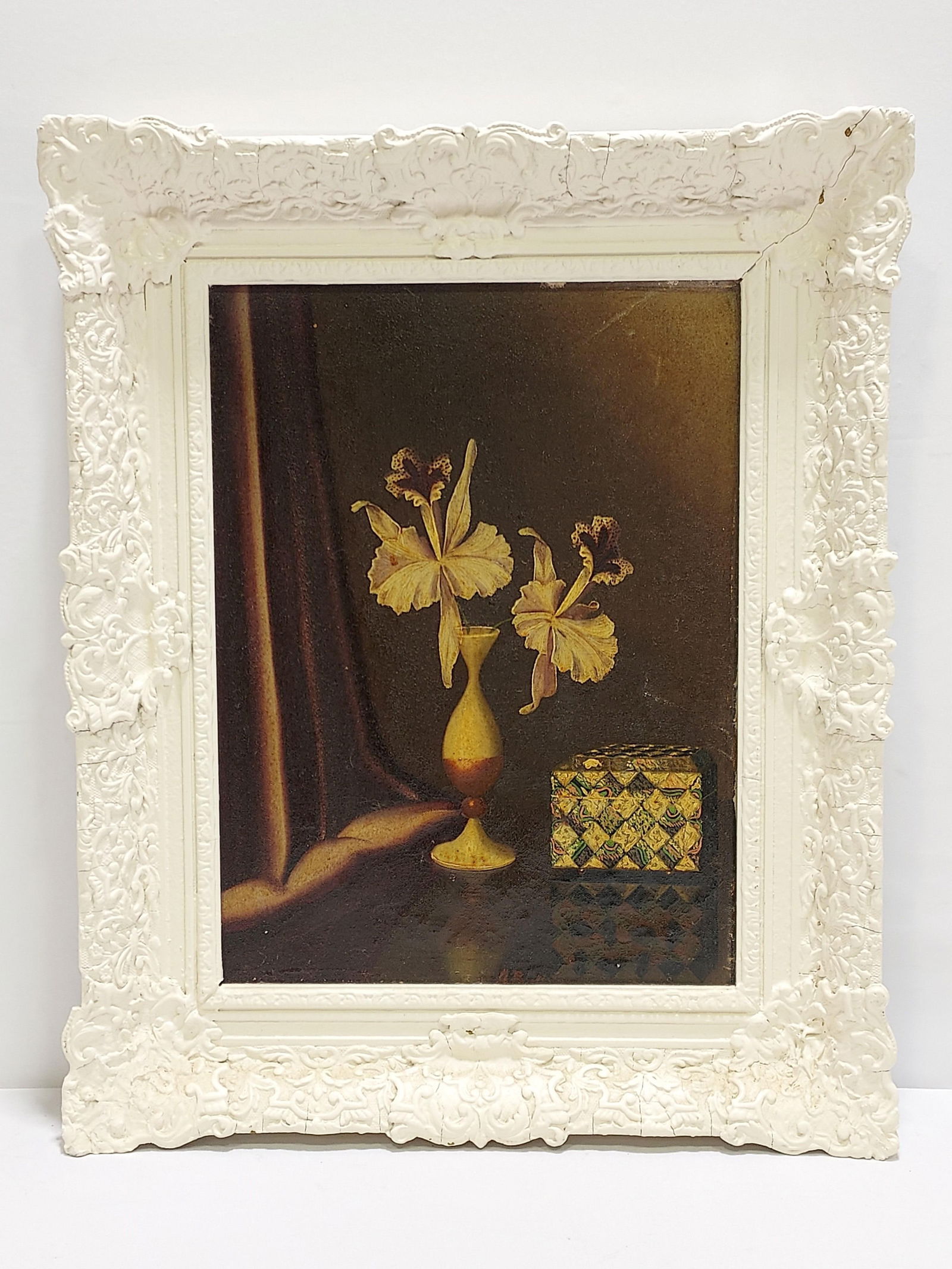 TILLY MOES (GERMAN 1899-1979) OIL ON CANVAS PAINTI (1 of 8)