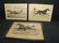 123: THREE CURRIER & IVES HAND COLORED LITHOGRAPHS: TRO