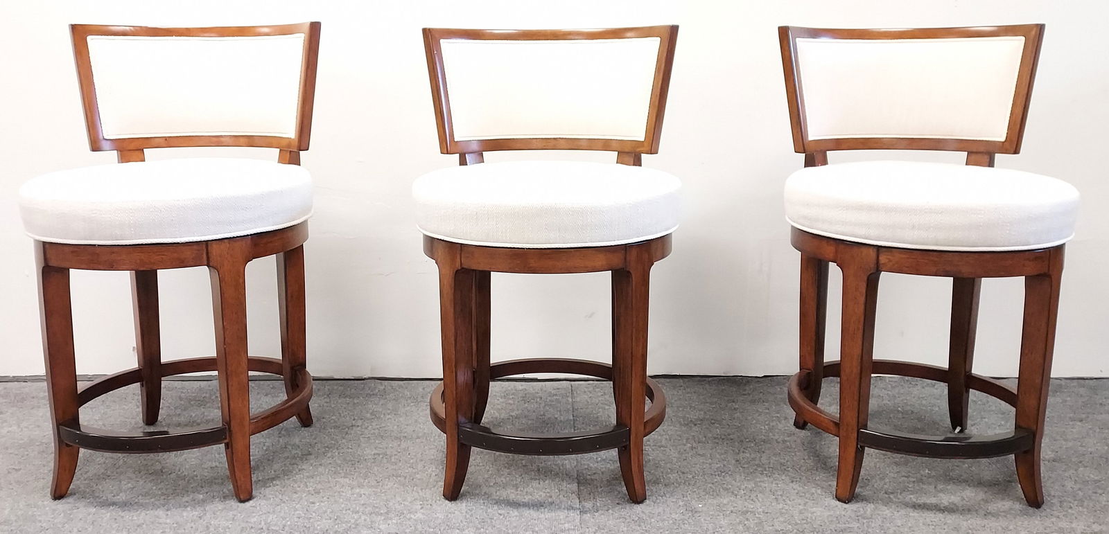 THREE LEXINGTON COUNTER HEIGHT BARSTOOLS (1 of 10)