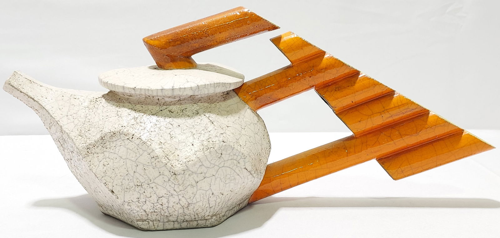 JOHN RANSMEIER CONTEMPORARY CERAMIC COFFEE POT (1 of 11)