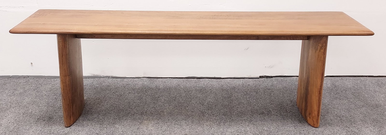 WEST ELM SOLID WOOD BENCH (1 of 10)