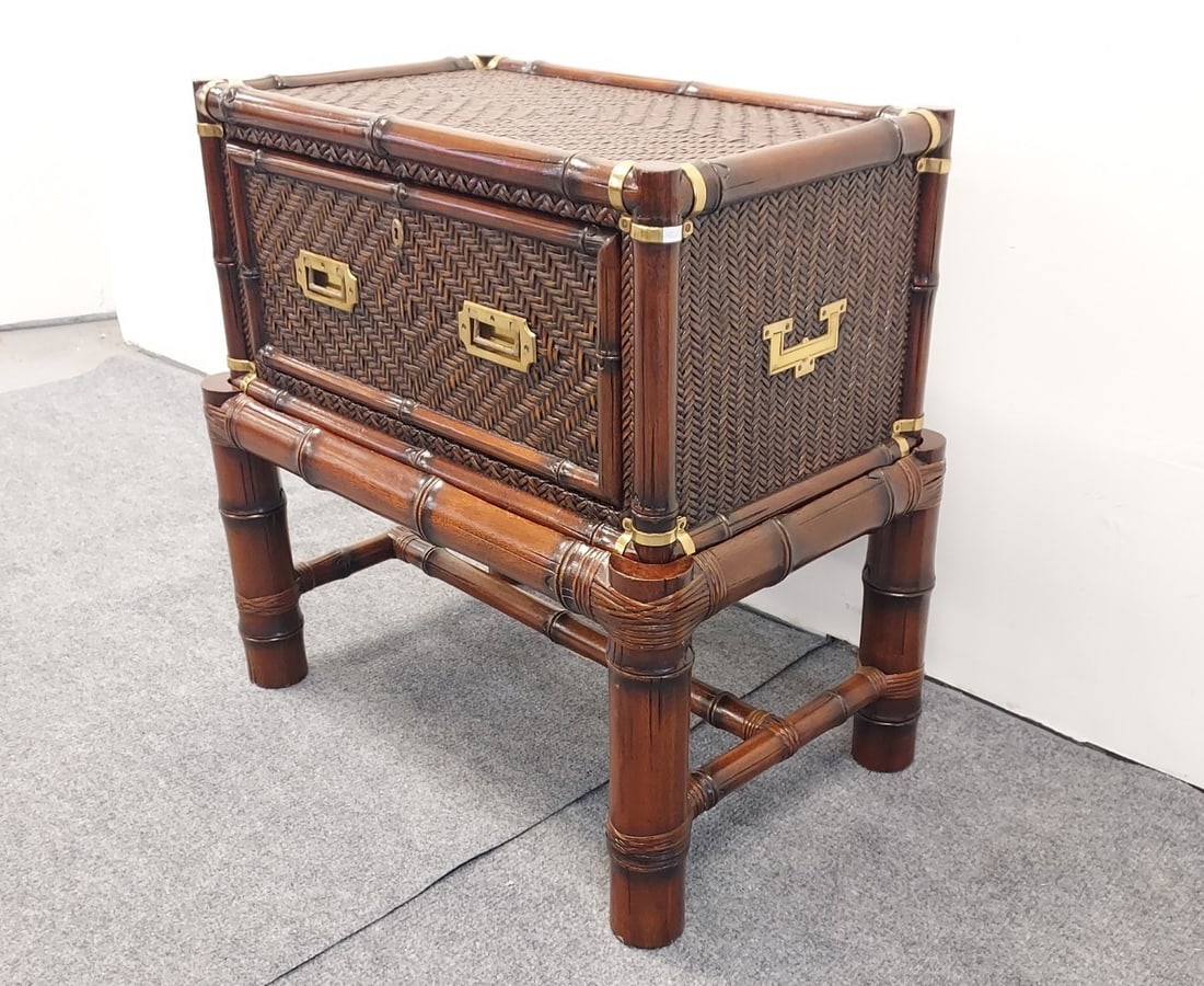 RALPH LAUREN RATTAN & BAMBOO CAMPAIGN CHEST (1 of 18)