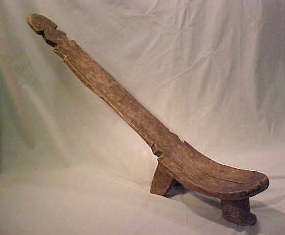 AFRICAN ART LOBI CHAIR -