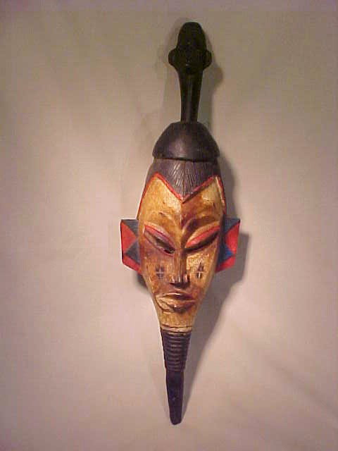 AFRICAN FIGURAL GURO MASK -