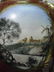 552: PAIR OLD PARIS HAND PAINTED PORCELAIN URNS - 4
