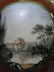 552: PAIR OLD PARIS HAND PAINTED PORCELAIN URNS - 5