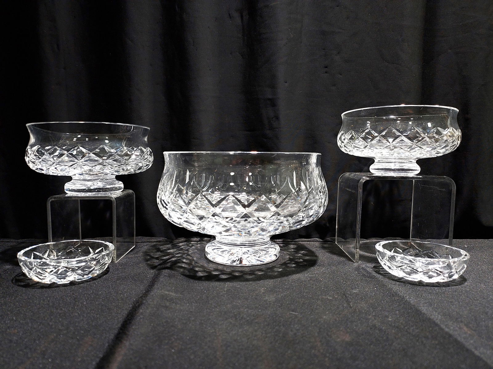 5 WATERFORD CRYSTAL BOWLS (1 of 10)