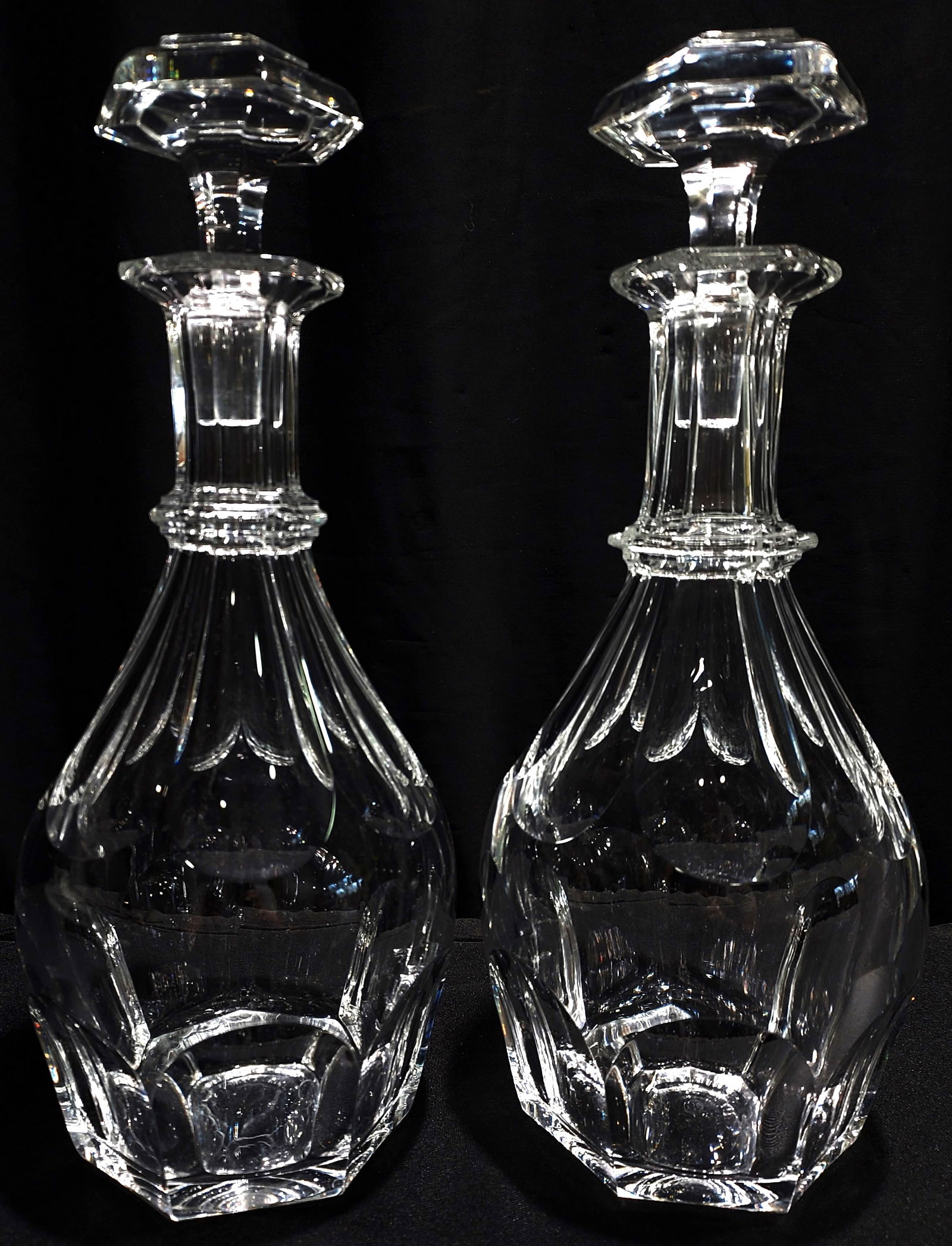 PAIR OF BACCARAT DECANTERS (1 of 9)
