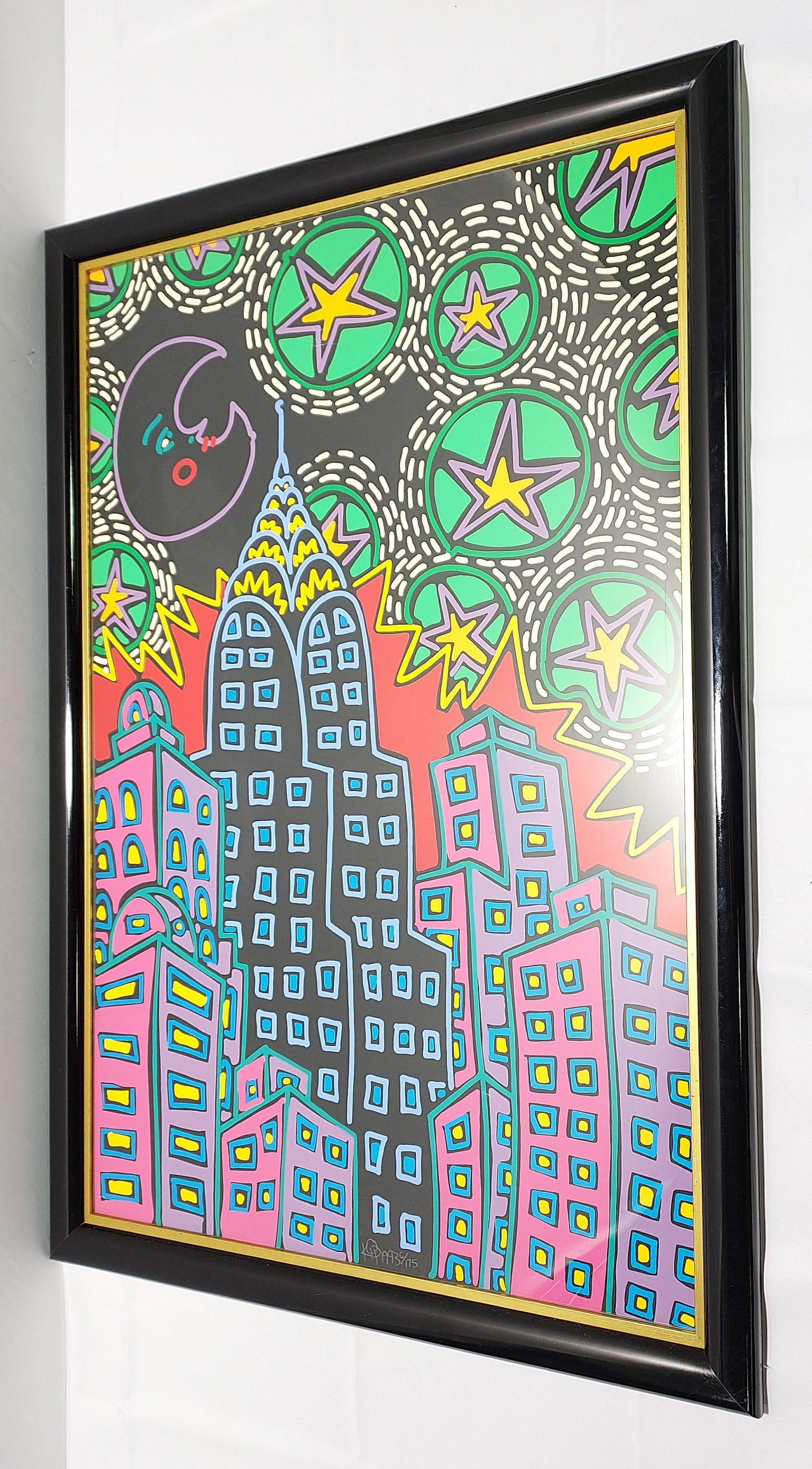 VINTAGE KIP FRACE SIGNED POP ART NYC SERIGRAPH (1 of 6)