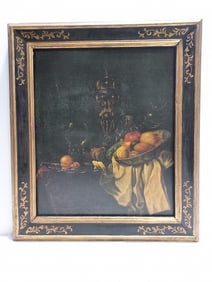 OIL ON CANVAS PAINTING AFTER WILLEM KALF